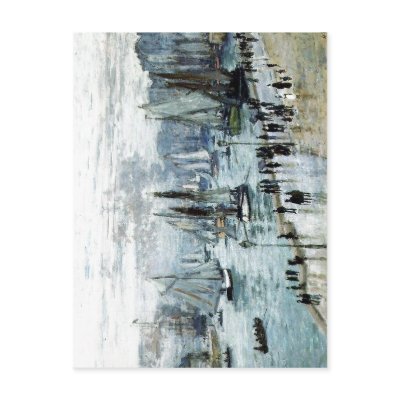 Claude Monet, Fishing Boats Leaving the Harbour, L by rahulbiswas