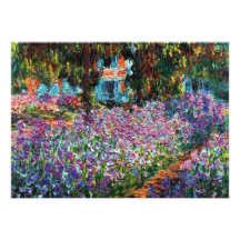 Claude Monet: Irises in Monet's Garden Announcement