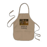 Claude Monet Painting, Edge of a Wood  by Sargent Aprons