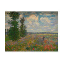 Claude Monet, Poppy Fields - Postcards