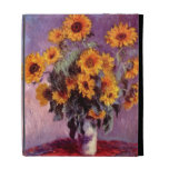 Claude Monet Sunflowers iPad Folio Covers