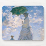 Claude Monet - The Promenade (Detail) Mouse Pads