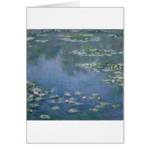Claude Monet - Water Lilies - 1906 Ryerson Greeting Card