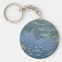 Claude Monet - Water Lilies - 1906 Ryerson Keychains