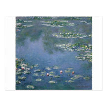 Claude Monet - Water Lilies - 1906 Ryerson Post Card