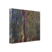Claude Monet - Weeping willow Gallery Wrap Canvas