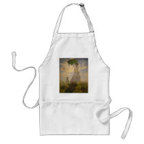 Claude Monet: Woman with a Parasol, 1875 Apron