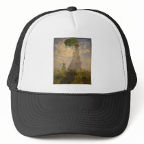 Claude Monet: Woman with a Parasol, 1875 Trucker Hat