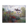 Claude Monet's Garden Postcard