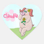 Claudia Pig Sticker