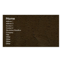 Clay pot business card templates