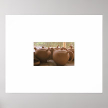 Clay Teapots Poster