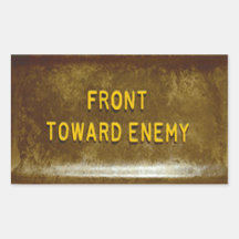 Claymore Mine Phone Cover Mk I Front Toward Enemy Stickers