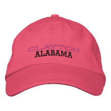 Clayton, Alabama Hat Baseball Cap