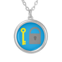 clé et collier de serrure