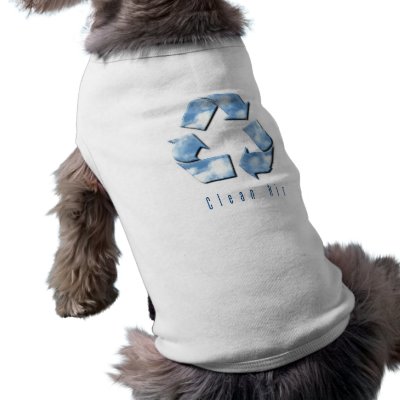 Clean Air Dog Shirt by OrganicItems