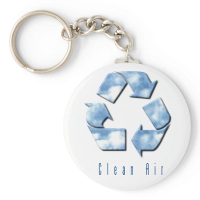 Clean Air Keychain by OrganicItems