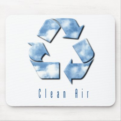 Clean Air Mouse Pad by OrganicItems