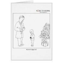"Clean" coal holiday card cards