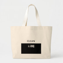 Clean Dirty Dishes Magnet Bag