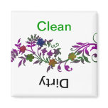 Clean/Dirty Dishwasher Magnet