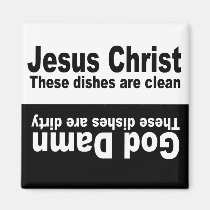 CLEAN-DIRTY DISHWASHER MAGNET magnets