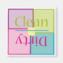 Clean/Dirty Dishwasher Magnet