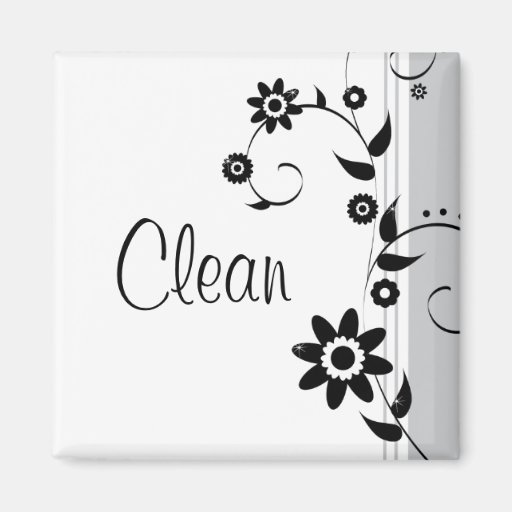 Clean Dishes Magnet