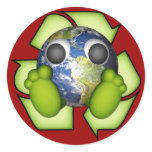 Clean Earth - Recycle Sticker