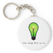 Clean Energy Bulb - Keychain