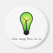 Clean Energy Bulb - Magnet