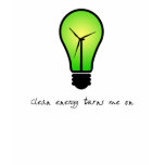 Clean Energy Bulb - Womens Shirt