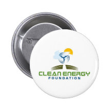 Clean Energy Foundation Pinback Button