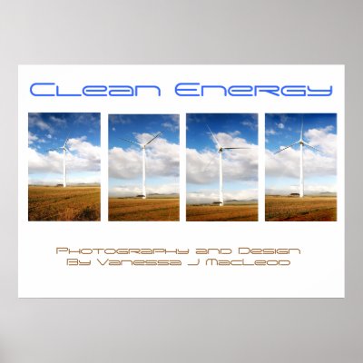 Clean Energy II Posters by macnessa