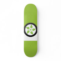 Clean Green Power Skateboard Deck