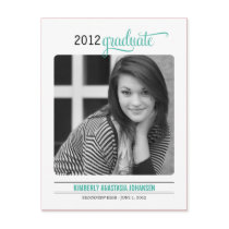 Clean Look Graduation Announcement/Invite Postcard