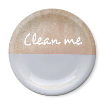 "Clean me" Dirty / Clean Dishwasher Magnet Font3