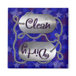 Clean N Dirty Patriotic 1 (Dishwasher Magnet)