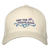 Clean Oceans Baseball Cap