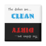 Clean or Dirty Dishwasher Magnet