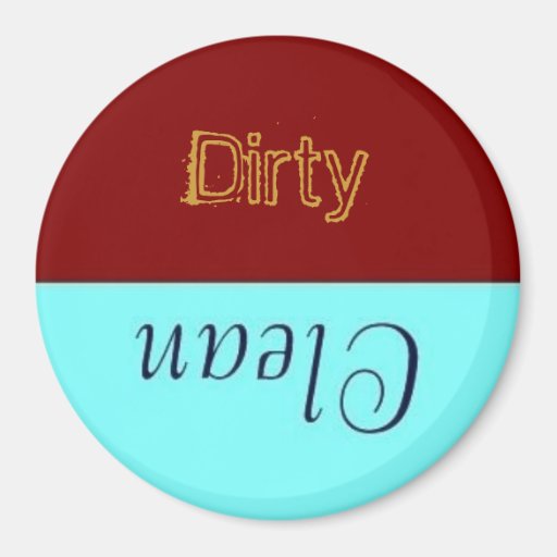Clean or Dirty Dishwasher Magnet