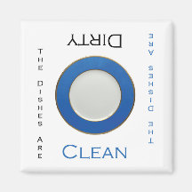 Clean or Dirty Dishwasher Magnet