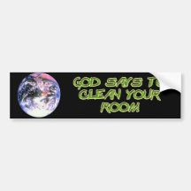 Clean room copy bumper stickers
