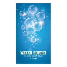 clean water business card