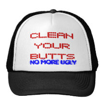CLEAN YOUR BUTTS MESH HATS