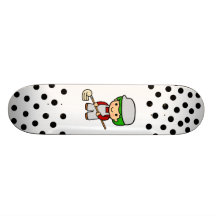 Cleaning Boy Skate Board