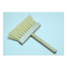 Cleaning brush invitations