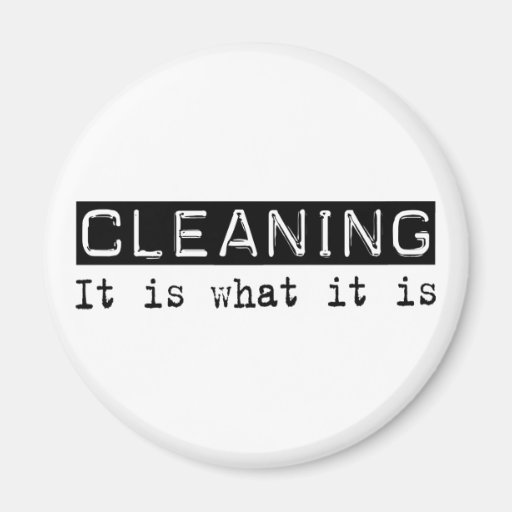 Cleaning It Is Refrigerator Magnets