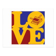 Cleaning Love Post Cards
