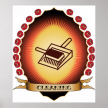 Cleaning Mandorla Print